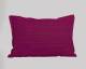 Dark pink plain cotton pillow cover for bedroom online